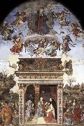 Filippino Lippi Assumption and Annunciation oil painting artist